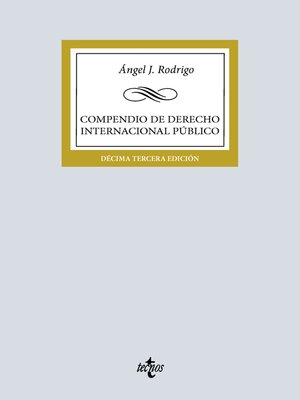 cover image of Compendio de Derecho Internacional Público